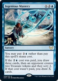 Ingenious Mastery from Prerelease Cards