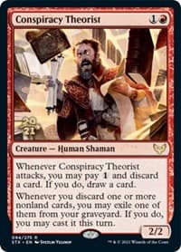 Conspiracy Theorist from Prerelease Cards