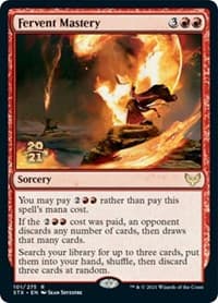 Fervent Mastery from Prerelease Cards