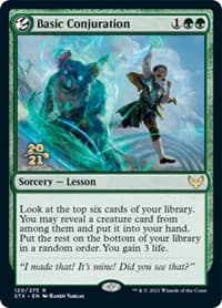 Basic Conjuration from Prerelease Cards