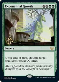 Exponential Growth from Prerelease Cards