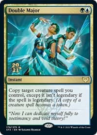 Double Major from Prerelease Cards