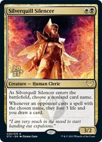 Silverquill Silencer from Prerelease Cards