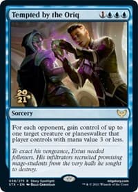 Tempted by the Oriq from Prerelease Cards