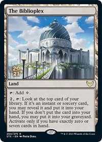 The Biblioplex from Prerelease Cards