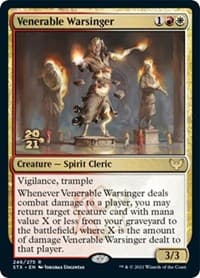 Venerable Warsinger from Prerelease Cards