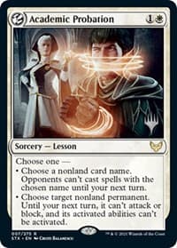 Academic Probation from Promo Pack: Strixhaven