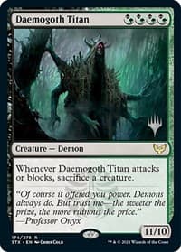 Daemogoth Titan from Promo Pack: Strixhaven