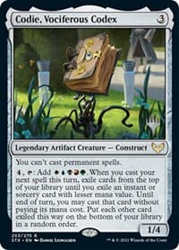 Codie, Vociferous Codex from Promo Pack: Strixhaven