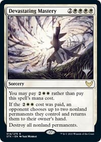 Devastating Mastery from Promo Pack: Strixhaven