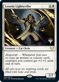 Leonin Lightscribe from Promo Pack: Strixhaven