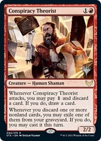 Conspiracy Theorist from Promo Pack: Strixhaven