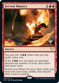 Fervent Mastery from Promo Pack: Strixhaven