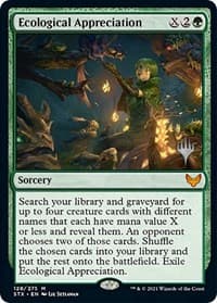 Ecological Appreciation from Promo Pack: Strixhaven