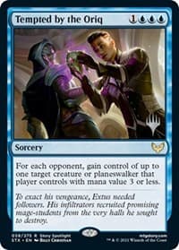 Tempted by the Oriq from Promo Pack: Strixhaven