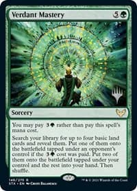 Verdant Mastery from Promo Pack: Strixhaven