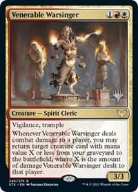 Venerable Warsinger from Promo Pack: Strixhaven