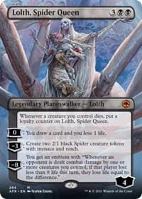 Lolth, Spider Queen (Borderless) from Adventures in the Forgotten Realms
