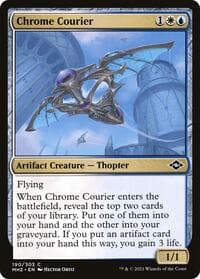 Chrome Courier from Modern Horizons 2