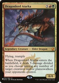 Dragonlord Atarka from The List Reprints