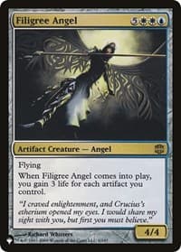 Filigree Angel from The List Reprints