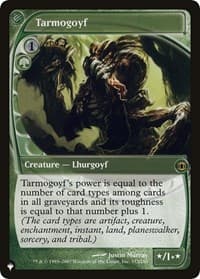 Tarmogoyf from The List Reprints
