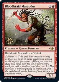 Bloodbraid Marauder from Prerelease Cards