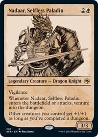 Nadaar, Selfless Paladin (Showcase) from Adventures in the Forgotten Realms