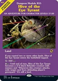 Hive of the Eye Tyrant (Dungeon Module) from Adventures in the Forgotten Realms