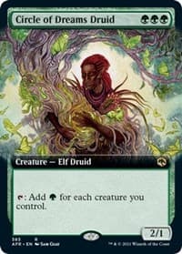 Circle of Dreams Druid (Extended Art) from Adventures in the Forgotten Realms