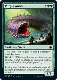 Purple Worm from Adventures in the Forgotten Realms