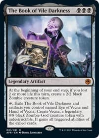 The Book of Vile Darkness from Adventures in the Forgotten Realms