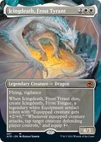 Icingdeath, Frost Tyrant (Borderless) from Adventures in the Forgotten Realms