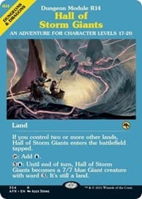 Hall of Storm Giants (Dungeon Module) from Adventures in the Forgotten Realms