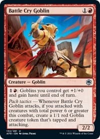 Battle Cry Goblin from Adventures in the Forgotten Realms