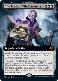 The Book of Vile Darkness (Extended Art) from Adventures in the Forgotten Realms