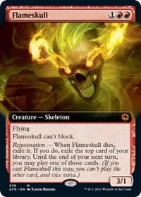 Flameskull (Extended Art) from Adventures in the Forgotten Realms