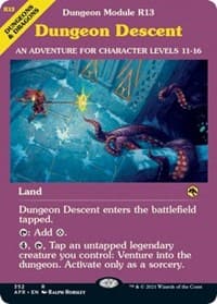 Dungeon Descent (Dungeon Module) from Adventures in the Forgotten Realms