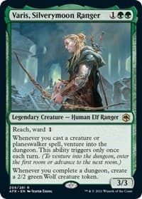 Varis, Silverymoon Ranger from Adventures in the Forgotten Realms
