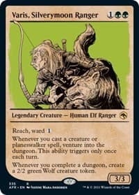 Varis, Silverymoon Ranger (Showcase) from Adventures in the Forgotten Realms