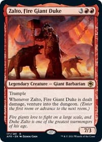 Zalto, Fire Giant Duke from Adventures in the Forgotten Realms