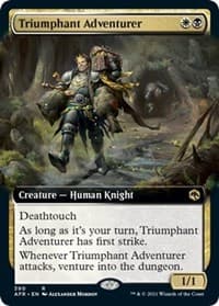 Triumphant Adventurer (Extended Art) from Adventures in the Forgotten Realms