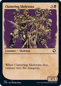 Clattering Skeletons (Showcase) from Adventures in the Forgotten Realms
