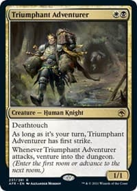 Triumphant Adventurer from Adventures in the Forgotten Realms
