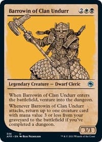 Barrowin of Clan Undurr (Showcase) from Adventures in the Forgotten Realms
