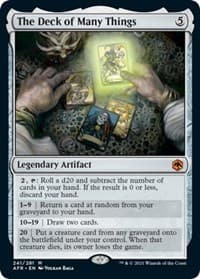 The Deck of Many Things from Adventures in the Forgotten Realms
