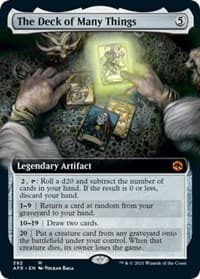 The Deck of Many Things (Extended Art) from Adventures in the Forgotten Realms