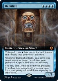 Demilich (Extended Art) from Adventures in the Forgotten Realms