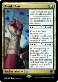Monk Class from Adventures in the Forgotten Realms