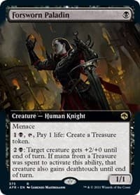 Forsworn Paladin (Extended Art) from Adventures in the Forgotten Realms